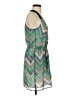 Adelyn Rae 100% Polyester Chevron-herringbone Green Casual Dress Size S - photo 4