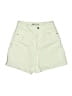 Zara Solid Ivory Khaki Shorts Size 2 - photo 1