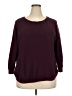 Jones New York Burgundy Pullover Sweater Size 2X - photo 1