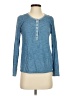 Splendid Blue Long Sleeve Top Size XS - photo 1