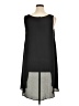 IMAN 100% Polyester Black Long Sleeve Top Size XL - photo 2