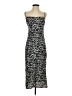 Express 100% Polyester Animal Print Silver Cocktail Dress Size S - photo 1