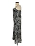 Express 100% Polyester Animal Print Silver Cocktail Dress Size S - photo 5