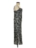 Express 100% Polyester Animal Print Silver Cocktail Dress Size S - photo 4