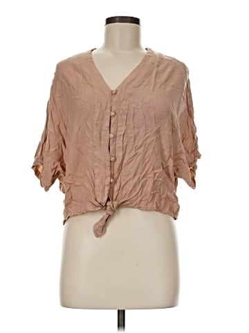 Sim & Sam Short Sleeve Blouse (view 1)