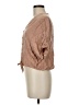 Sim & Sam 100% Rayon Tan Short Sleeve Blouse Size M - photo 5