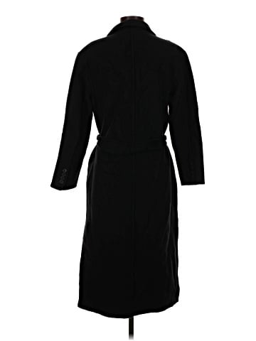 Madewell Double-Faced Brushed Long Coat (view 2)