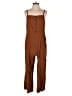 Old Navy Solid Brown Jumpsuit Size L - photo 1