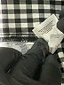 Anne Klein Checkered-gingham Black Casual Pants Size 0 - photo 5