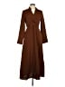 Shein 100% Polyester Brown Casual Dress Size 6 - photo 1