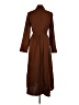 Shein 100% Polyester Brown Casual Dress Size 6 - photo 2