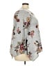 Green Envelope Floral Gray Pullover Sweater Size 2X - photo 4