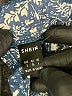 Shein 100% Polyester Blue Long Sleeve Blouse Size 4 - photo 7