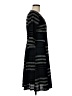 Robbie Bee Stripes Black Casual Dress Size 8 - photo 4