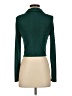 Shein Green Long Sleeve Blouse Size S - photo 2