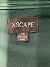Xscape 100% Polyester Solid Green Cocktail Dress Size 14 - photo 7