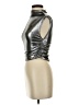Maeve by Anthropologie Silver Sleeveless Top Size XXS - photo 5