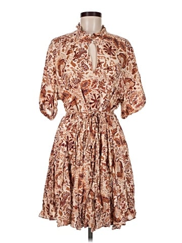 Olivaceous Casual Dress (view 1)