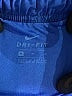 Nike 100% Polyester Color Block Blue Athletic Shorts Size M - photo 3