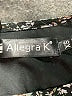 Allegra K 100% Polyester Print Black Cocktail Dress Size XS - photo 7