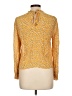 Zara Yellow Long Sleeve Blouse Size L - photo 2