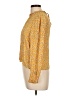 Zara Yellow Long Sleeve Blouse Size L - photo 5
