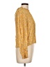 Zara Yellow Long Sleeve Blouse Size L - photo 4