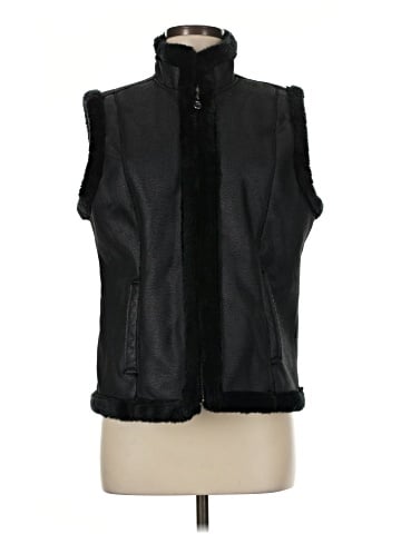 Jaclyn Smith Faux Fur Vest (view 1)