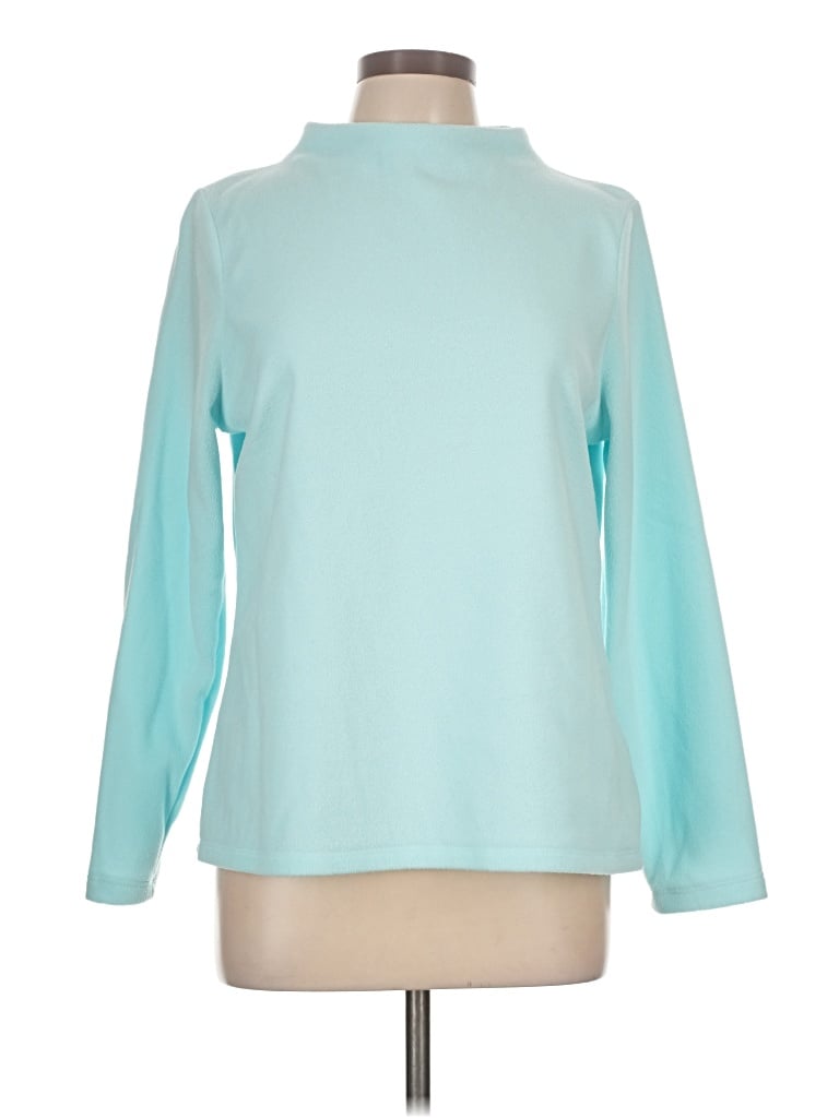 Pre-owned Talbots Turtleneck Sweater In Teal