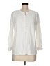 J.Jill Ivory Long Sleeve Blouse Size M - photo 1