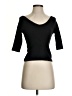 Material Girl Black 3/4 Sleeve Top Size XS - photo 1