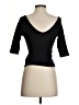 Material Girl Black 3/4 Sleeve Top Size XS - photo 2