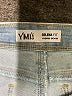 YMI 100% Cotton Hearts Blue Jeans Size 10 - photo 3
