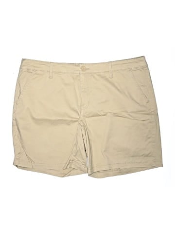 St. John's Bay Khaki Shorts (view 1)