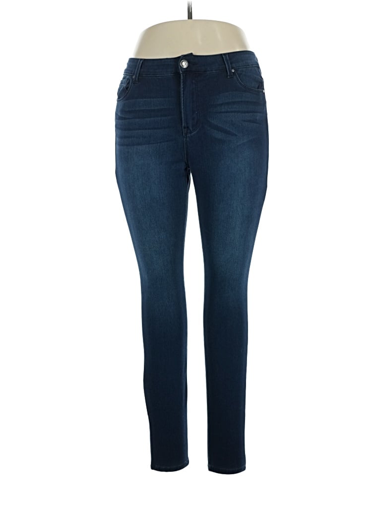 Pre-owned Grace & Lace Jeans In Blue