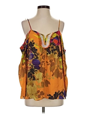 Nicole Miller Artelier Sleeveless Silk Top (view 1)