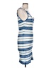 Solid & Striped Stripes Blue Cocktail Dress Size L - photo 4