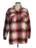 Prettygarden 100% Polyester Plaid Red Coat Size M - photo 1