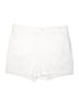 Gloria Vanderbilt Solid White Shorts Size 16 - photo 1