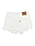 Levi's White Denim Shorts Size 25 waist - photo 2