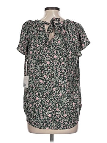 LC Lauren Conrad Short Sleeve Blouse (view 2)