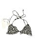 kisuii Paisley Black Swimsuit Top Size S - photo 1
