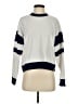 Faherty Stripes White Pullover Sweater Size S - photo 1
