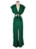 Sandro Solid Green Jumpsuit Size EU (FR) 40 / US 8 - photo 1