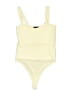 Forever 21 Solid Ivory One Piece Swimsuit Size M - photo 1