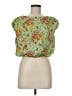 Willow & Root Green Short Sleeve Blouse Size M - photo 1