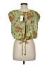 Willow & Root Green Short Sleeve Blouse Size M - photo 2