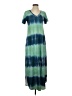 Assorted Brands Tie-dye Green Casual Dress Size XS - photo 1