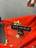 Sara Michelle Orange Short Sleeve Blouse Size L - photo 7