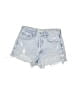 AGOLDE 100% Cotton Blue Denim Shorts Size 25 waist - photo 1